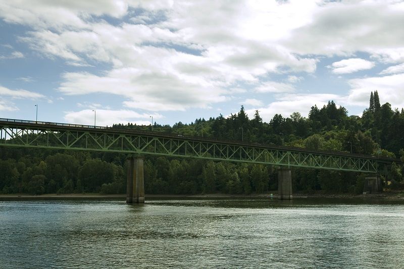 Sellwood Bridge Portland Oregon cm