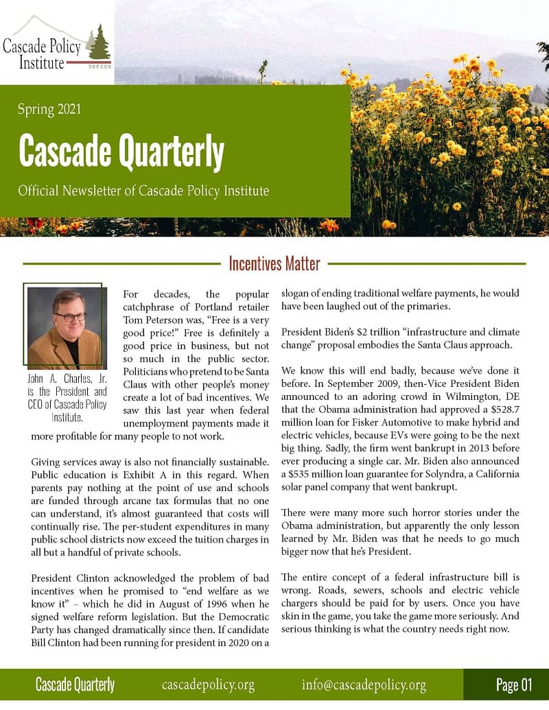 Cascade Quarterly Spring 2021 cm