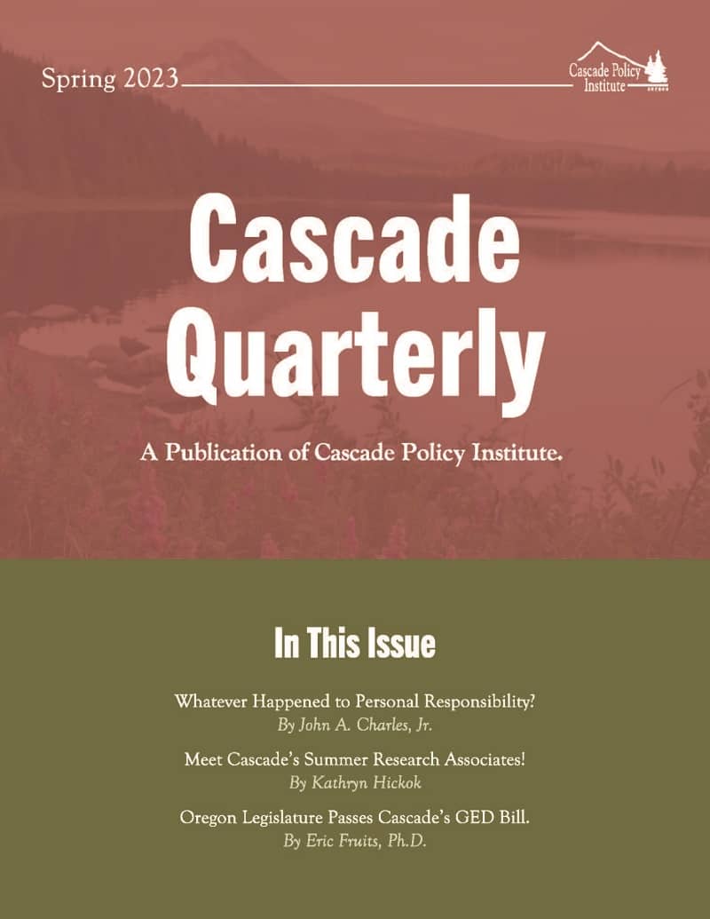 Cascade Quarterly Spring 2023 main page cm